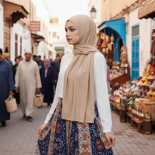 Hijab Shama Beige