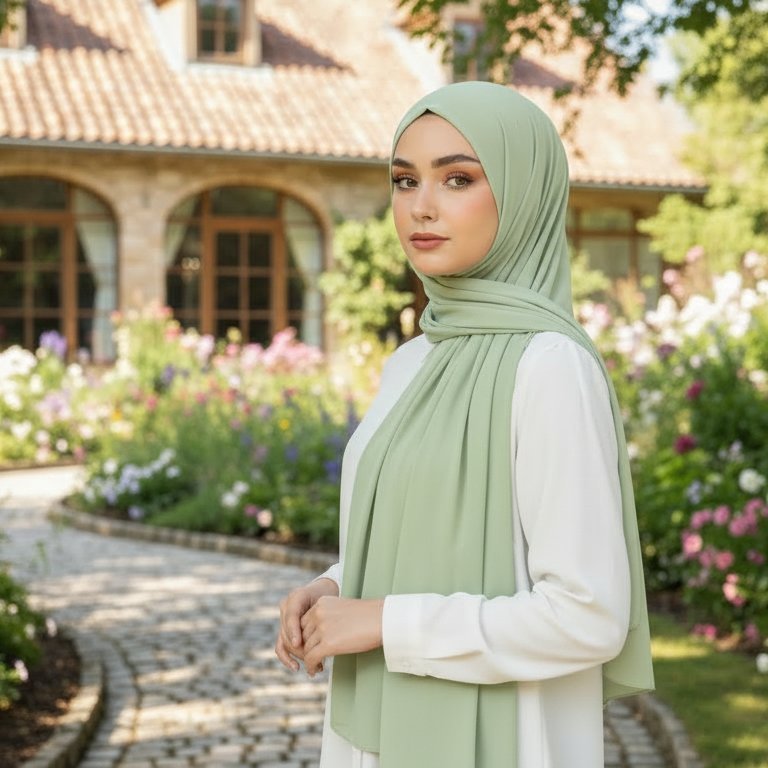 Hijab Shama Vert Clair